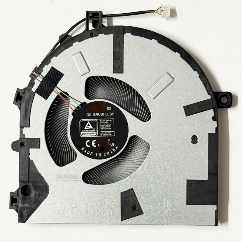 Lüfter FAN für LENOVO IdeaPad 5 Pro 14IAP7 14ITL6 82SH 5F10S13956 5F10S13957 12V