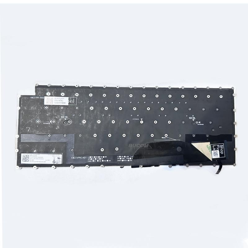 Tastatur für Dell XPS 15 17 9500 9700 9710 Precision 5550 5750 deutsch Backlite