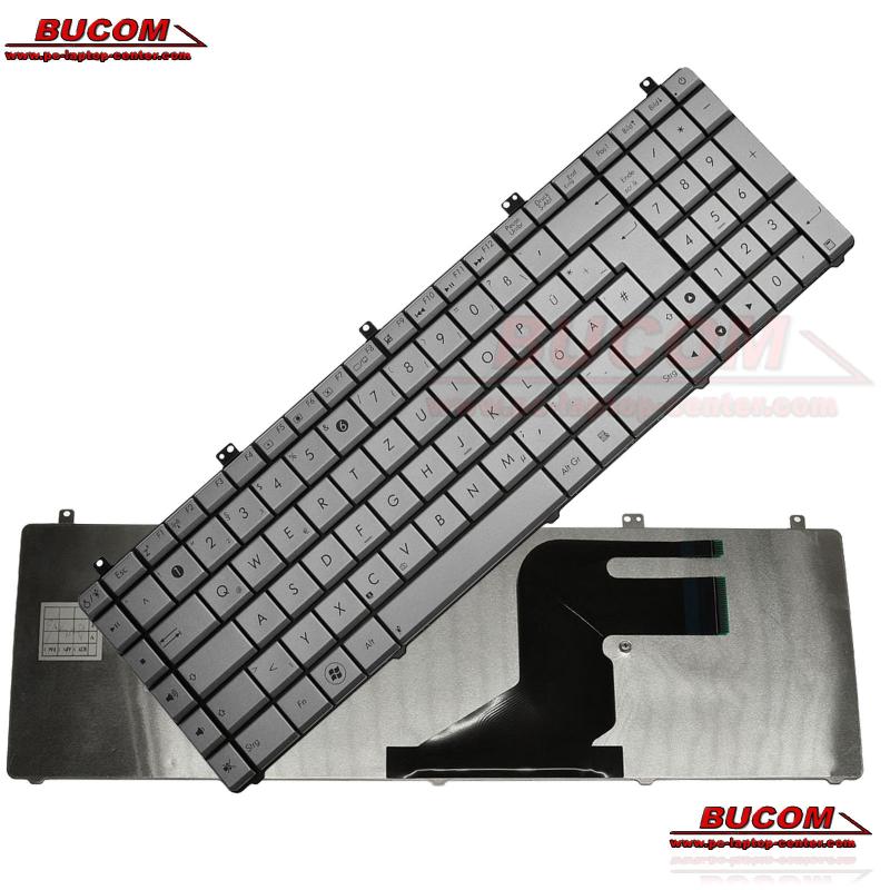 Tastatur für Asus N55 N55SL N55SF deutsch MP-11a16d069202 silber Keyboard