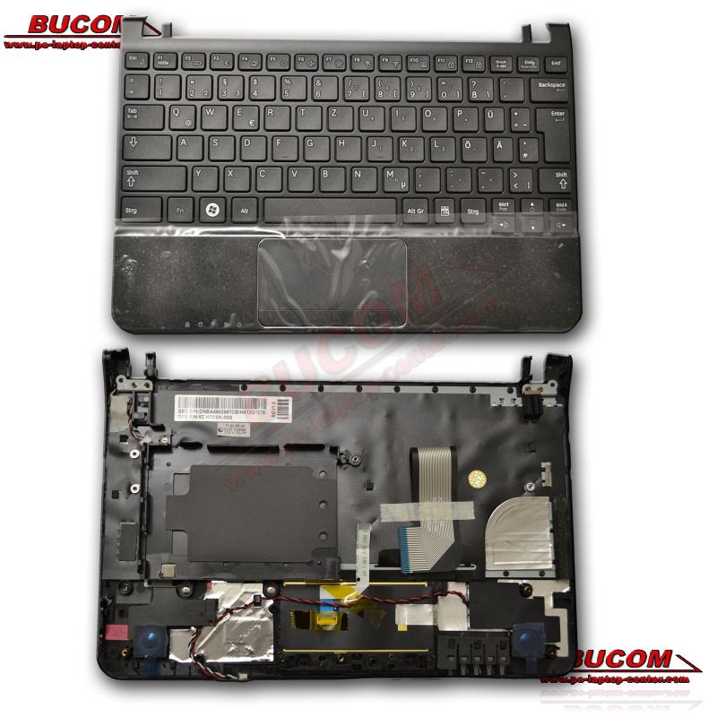 Topcase deutsch mit Tastatur Touchpad  Handauflage für Samsung NC210 NP-NC210