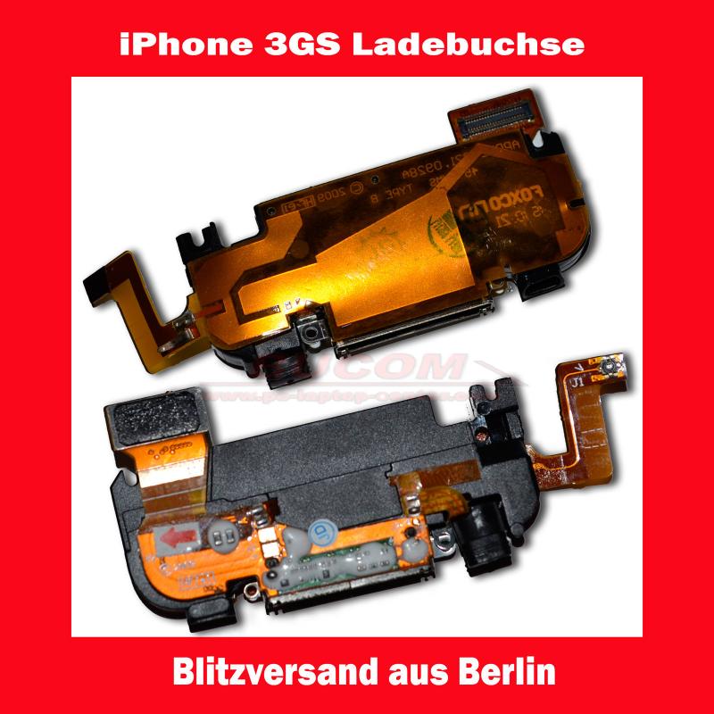 iPhone 3GS Antenne Mikrofon Lautsprecher Dock Connector Ladebuchse charging port