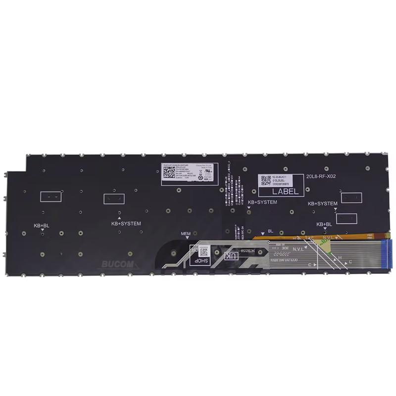 Dell Vostro Tastatur 15 3510 3515 3520 3525 5510 P106F mit Beleuchtung