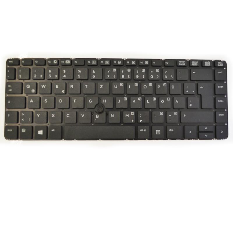 HP ProBook 640 645 G1 SG-61210-2DA Tastatur mit Trackpoint ohne Rahmen deutsch