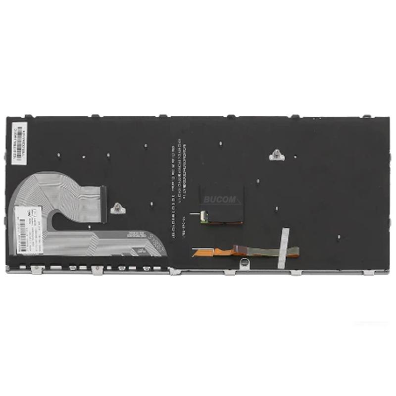 Tastatur für HP Elitebook 745 840 G5 G6 L14377-041 mit Backlight Silber Rahmen deutsch