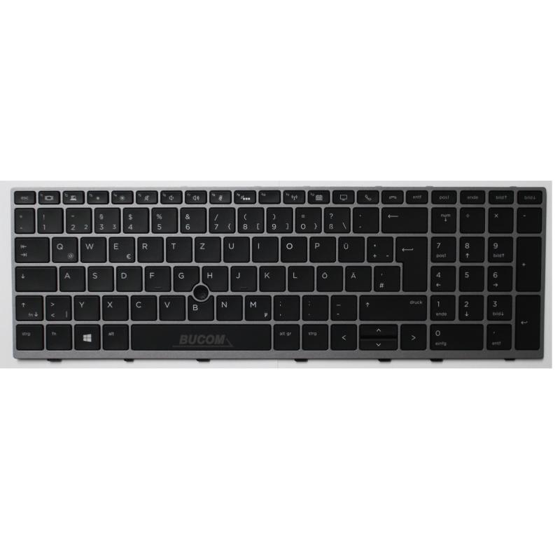 HP EliteBook Tastatur 755 850 855 G5 G6 Zbook 15u L14366-041 mit Trackpoint Backlit