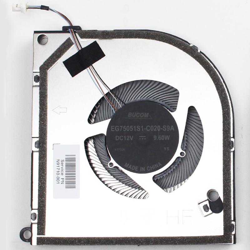 CPU GPU Fan Lüfter für HP Slim14 14-FB TPN-Q297 N91710-001 N91711-001