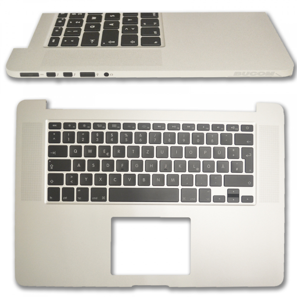 MacBook Pro Retina 15" A1398 DE Topcase Handauflage Tastatur mit Backlight 2015