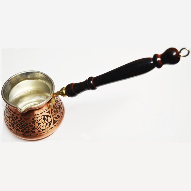 Handgemachte Mokkakocher Kaffeekanne aus Kupfer