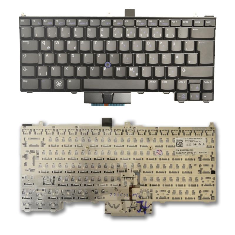 Dell Latitude E4310 Serie Tastatur NSK-DVOBC 01 QWERTZ Keyboard schwarz mit Trackpoint