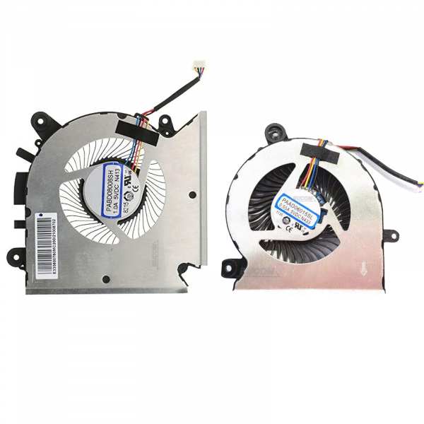 CPU & GPU Lüfter FAN für MSI GF63 Thin 9SCXR GF65 MS-16R1/16R2/16R3/16R5/16W1 WF65 N413 N433
