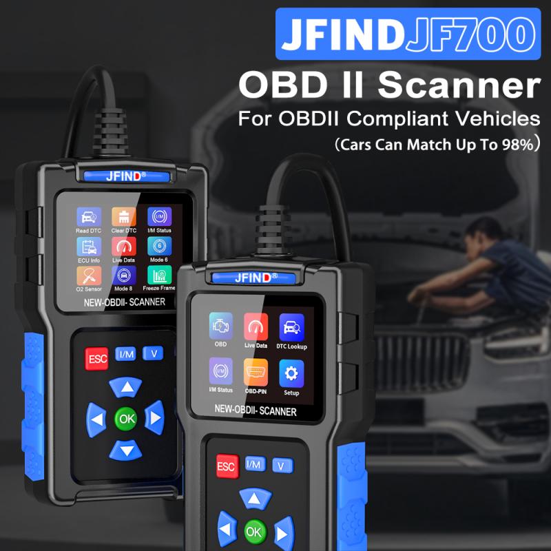 JF700 OBD 2 AUTO Scanner Diagnose Adapter Fehler lesen und löschen mit Display