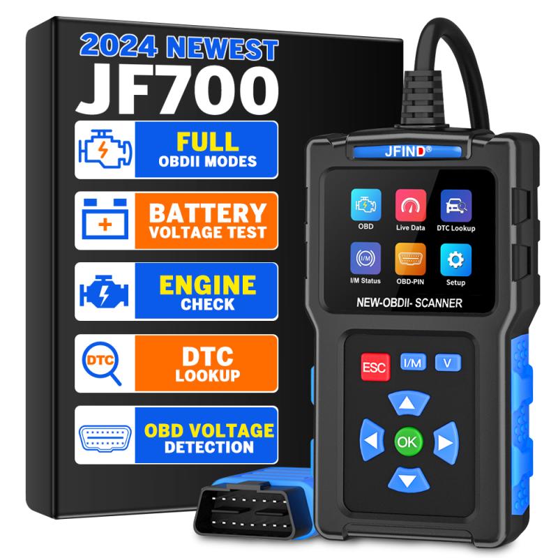 JF700 OBD 2 AUTO Scanner Diagnose Adapter Fehler lesen und löschen mit Display