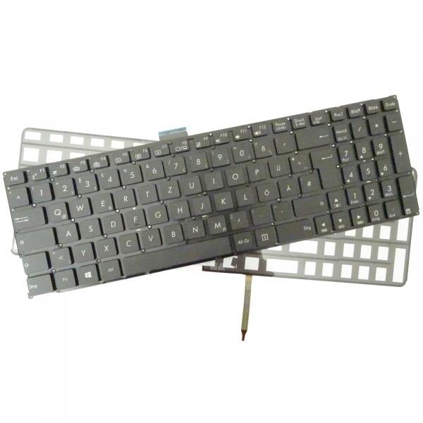 Tastatur für Asus K501 K501L K501LB A501L A501LB A501LX K501UW-DM036T K501UW-DM012T K501UX-FI277T Serie DE Keyboard mit Beleuchtung