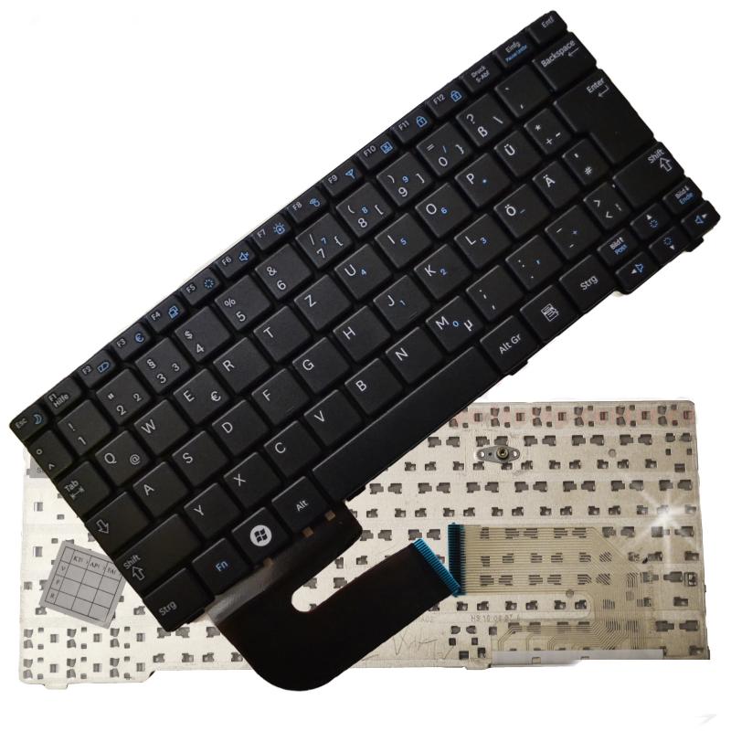 Tastatur für Samsung NP-N145 N148 N145 N145-JP02 N143 N151 N128 NP-N150-JA01PL NB20 deutsch DE schwarz