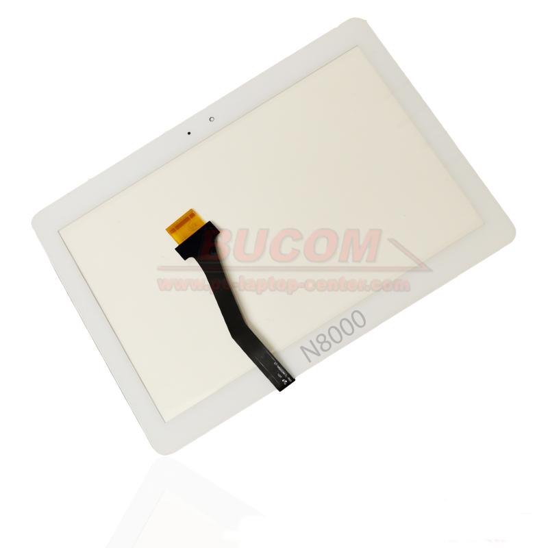 Display Front Glas für Samsung Galaxy Note 10.1 Touchscreen N8000 / N8010 weiss Digitizer