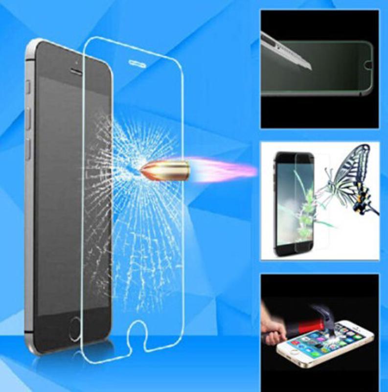 Für iPhone 8 Panzer Glas Tempered Glass Display Front Scheiben Schutz 9H