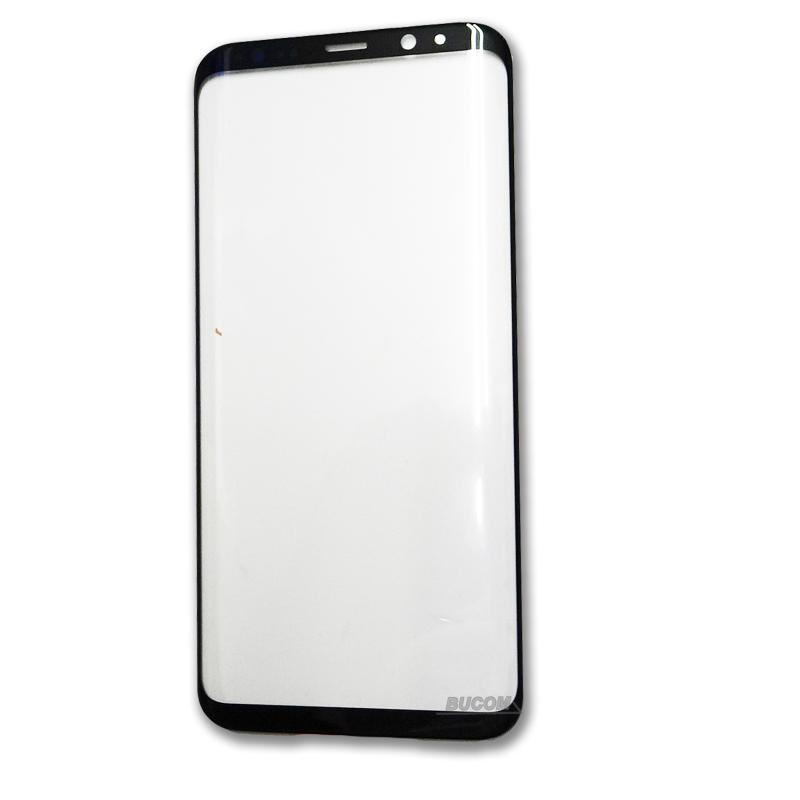 Für Samsung Galaxy S8+ Display Front Glas LCD Window Scheibe 8 Plus Glass schwarz