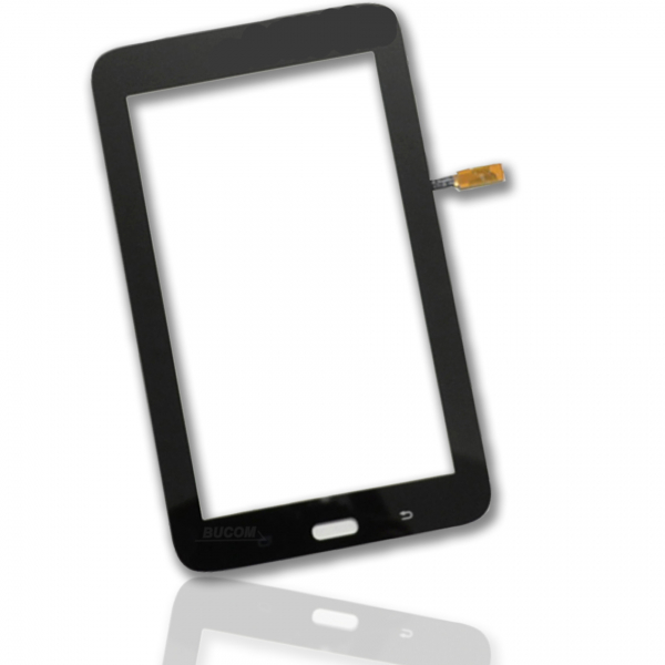 Display Glas für Samsung Galaxy Tab 3 Lite 7" SM T113 Touch Screen Front Scheibe Digitizer schwarz Selbstklebend