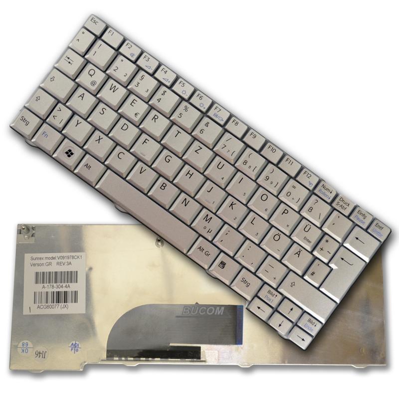 Tastatur für SONY Vaio VPC-M VPC-M21 VPC-M12 VPC-M13 Silber