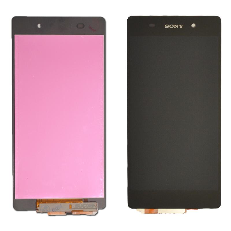 Display LCD Full Touchscreen Digitizer Glas Sony Xperia Z2 D6503 D6502 L50w Scheibe schwarz