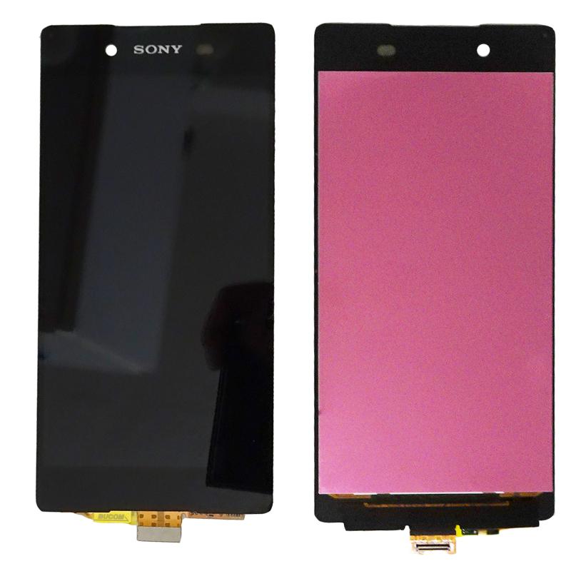 LCD Display Glas Für Sony Xperia Z3 Plus Z4 E6553 Touch Screen Digitizer Scheibe schwarz