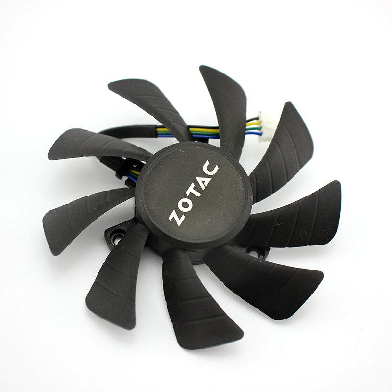 Für Zotac GTX 1060 1070Ti 1080Ti Mini Grafikkarte Lüfter GA92S2U PFTA 12V 0,46A 960 950 87mm