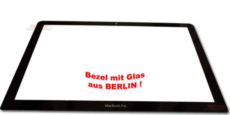 Für Apple Macbook Pro A1297 17" Bezel Front Glass Display Glas Rahmen