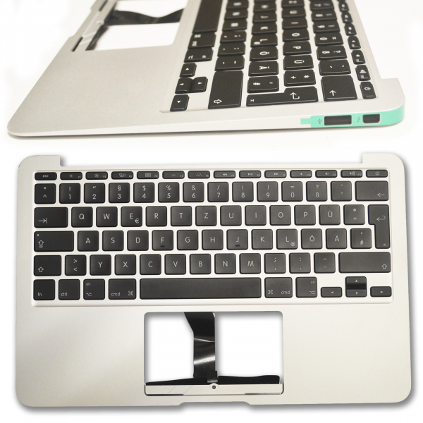 MacBook Air 11" A1465 A1370 2013-2015 DE Topcase Handauflage Palmrest mit Tastatur Backlight