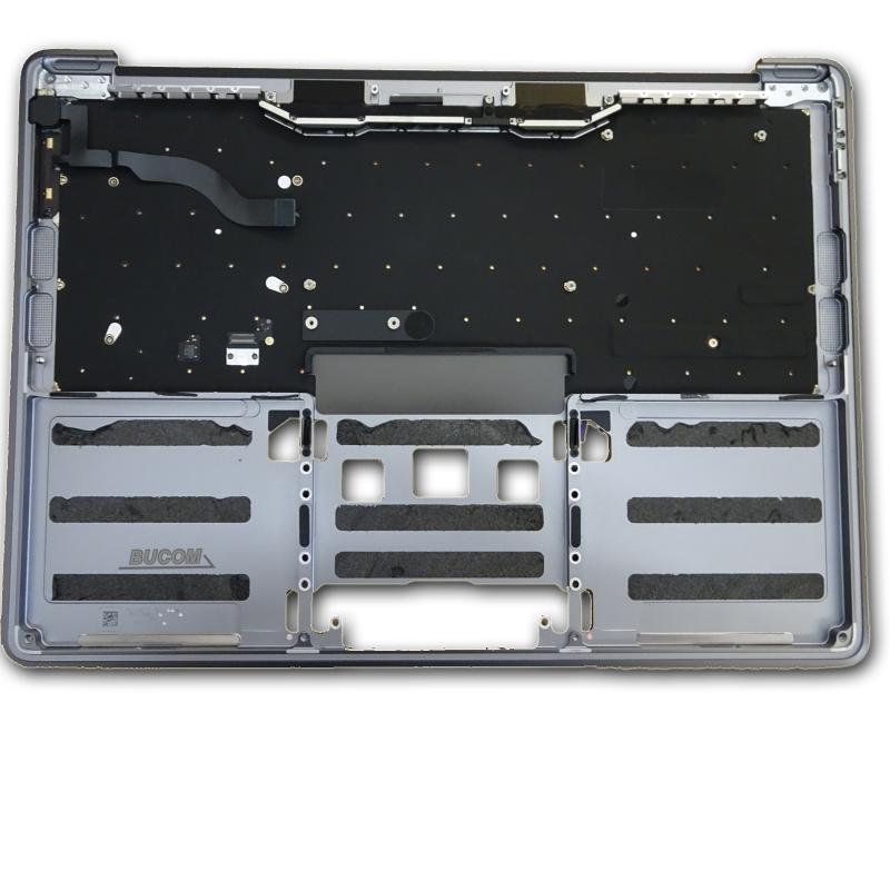 Apple Macbook Pro Retina 13,3" A1708 Topcase Tastatur Gehäuse 2016 2017 Backlight grau