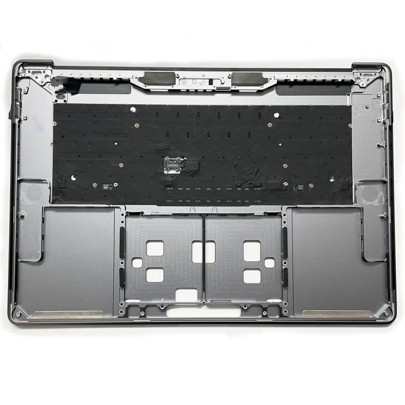 A1990 Topcase Tastatur mit Backlight für Apple Macbook Pro Retina 15" 2018 2019 deutsch grau
