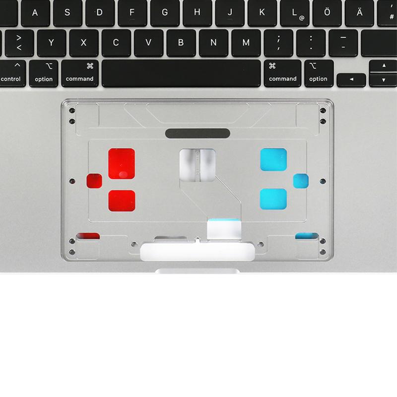 A2141 Topcase Tastatur mit Backlight für Apple Macbook Pro Retina 16" 2019 deutsch silber