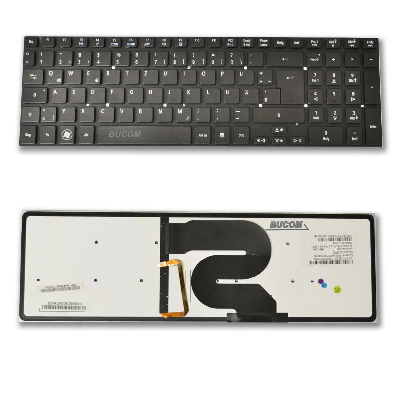 Tastatur für Acer 8971 mit Backlight Beleuchtung Keyboard DE
