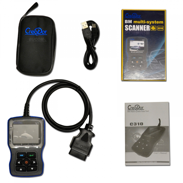 Für BMW 3 5 6 7 X Serie Multi Sytem Scanner C310+ Diagnose Fehler Lese Gerät Scan Tool deutsch