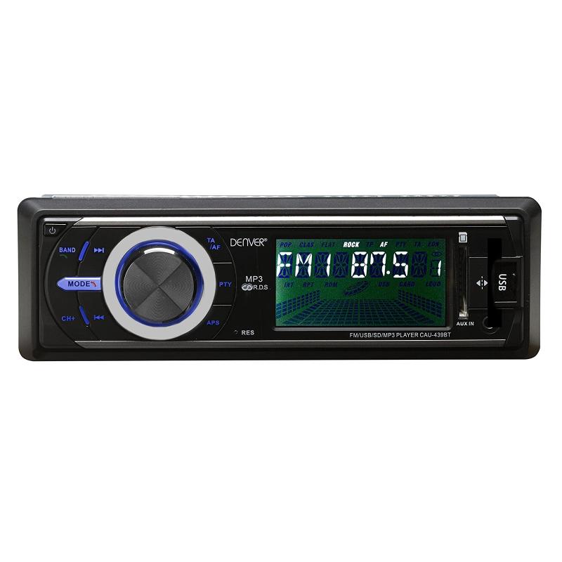 DENVER AUTO RADIO BLUETOOTH USB SD Slot AUX MP3 Stereo 4x25W mit Freisprechfunktion