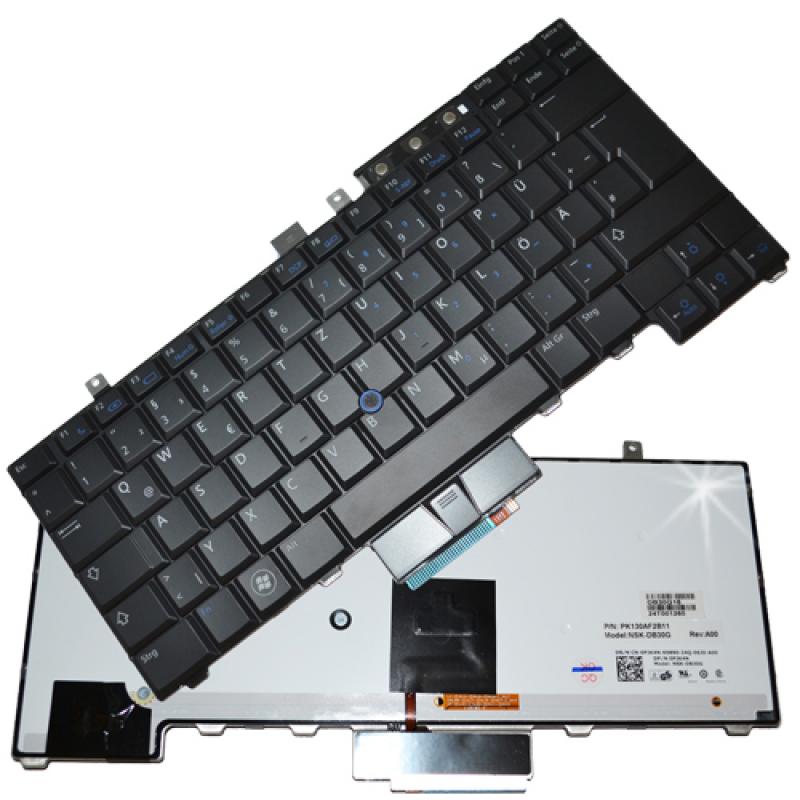 DELL E6500 E6400 E6410 E6510 E6510 DE Tastatur mit Backlight Beluchtung Keyboard