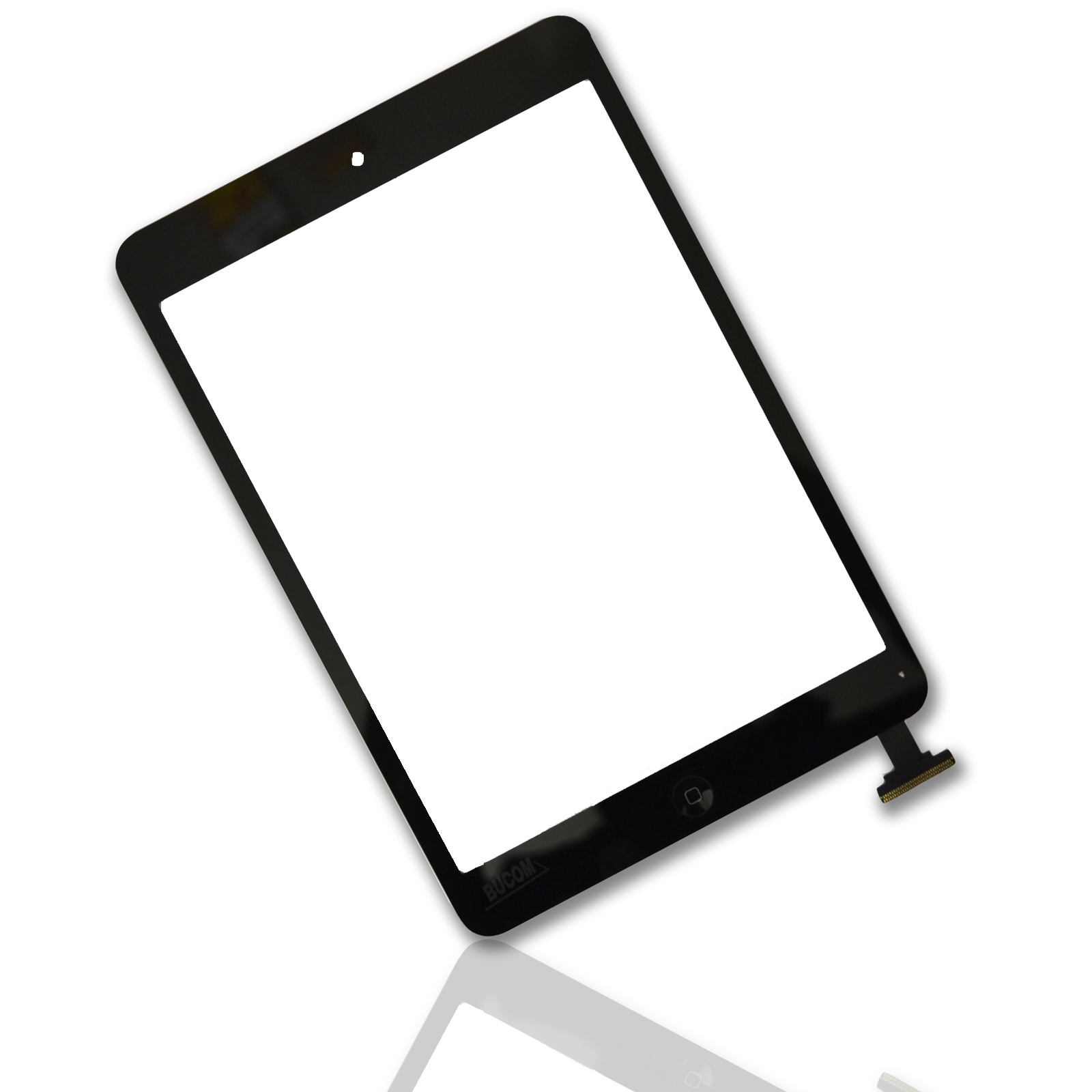 Touch Screen Display Glas Front Scheibe Digitizer für Ipad Mini mit Home button Kleber schwarz