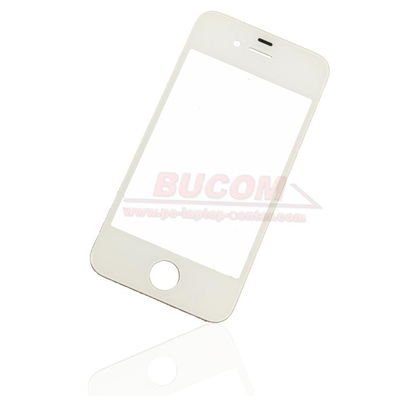 Für Apple iPhone 4 4S Display Glas Scheibe Glass LCD Window Frontglass weiss white