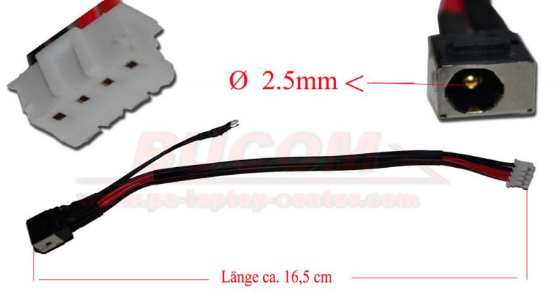 Netzteilbuchse Netz Teil Lade Strom Power Buchse Lenovo G550 G560 DC JACK PJ401