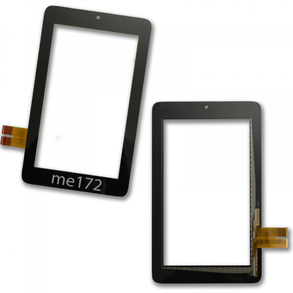Display Ersatz Frontglas für Asus MEMO PAD 7" ME172 ME172V Touch Screen Front Scheibe Digitizer Selbstklebend