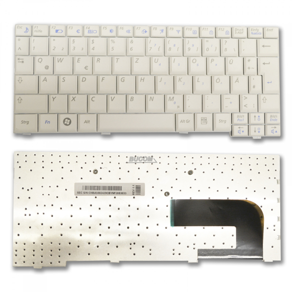 Samsung NC10 NC10-anyNet NP-N130 N140 NP-N110 Tastatur Keyboard deutsch weiss