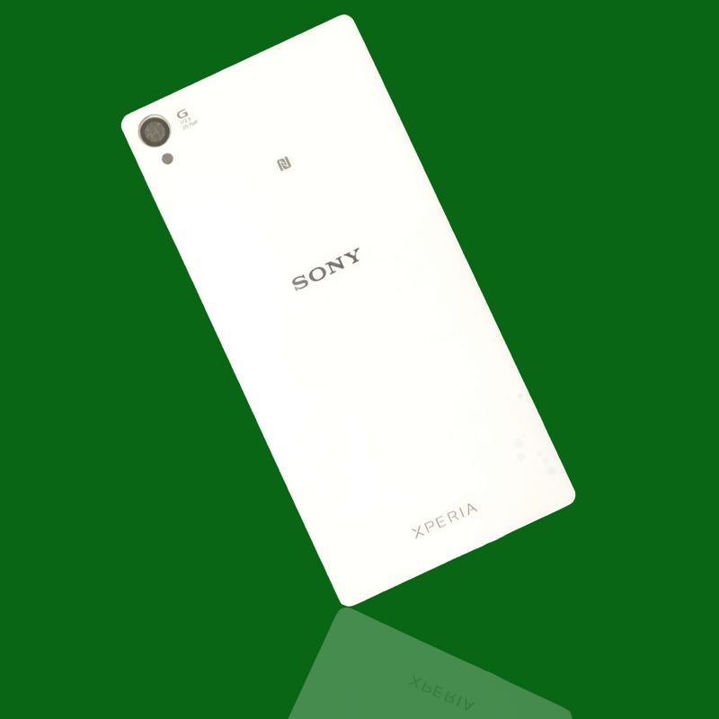 Sony Xperia Z3 Akkudeckel Rückseite Rückschale Back Cover Rückwand weiss Selbstklebend