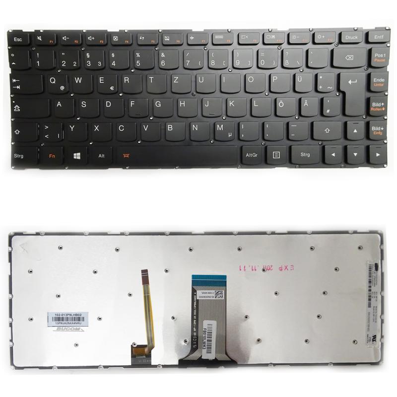 Tastatur für Lenovo IdeaPad U31-70 300S-14ISK 500S-14ISK U41-70 S41-70 Keyboard mit Backlight