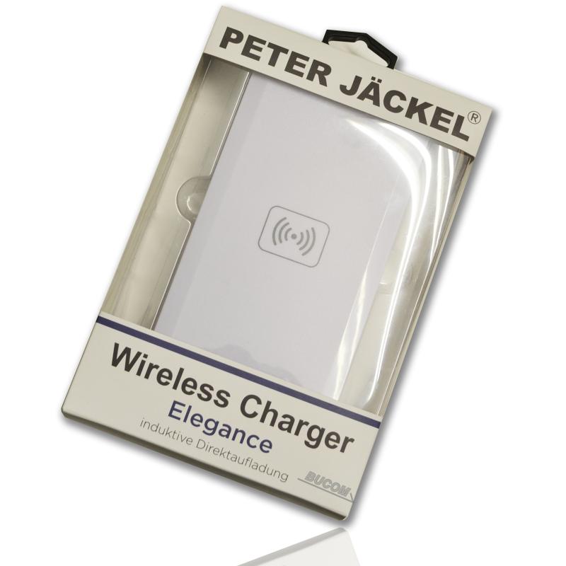PETER JÄCKEL Wireless WIFI Charger Elegance W-LAN Ladegerät Kabellos für Samsung S6 S7 S8 S9 Edge