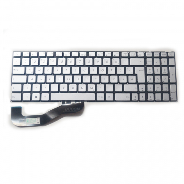 Tastatur für Asus X543U X543UA X543UB X543M X543MA X543N X543NA silber
