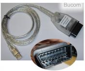 BMW Inpa Ediabas D-CAN INTERFACE mit Anleitung Notebook Kabel USB Tuning