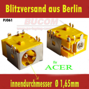 Netzteilbuchse DC Jack Acer 3050 3680 4700 5050 5580 5570 2480 3260 3270 Buchse