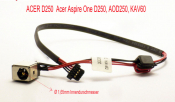 Netz Lade Strom Buchse PJ134 Packard Bell Acer Aspire One D250 AOD250- 4 Pin