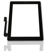 Display Glas für ipad 3/4 A1416 A1430 A1403 A1458 A1459 A1460 Touchscreen Front Scheibe Digitizer + Kleber schwarz