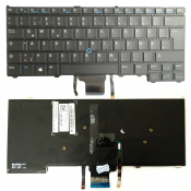 Tastatur QWERTZ für Dell Latitude E7440 E7240 Serie DE Keyboard mit Backlight Beleuchtung
