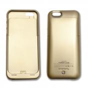 Für Apple iphone 6 6S Power Bank mobile Lade Schale Case Akku Battery 3400mAh Gold